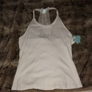 Betsey Johnson Bride tank top